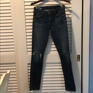 Citizens of humanity size 24 blue jeans